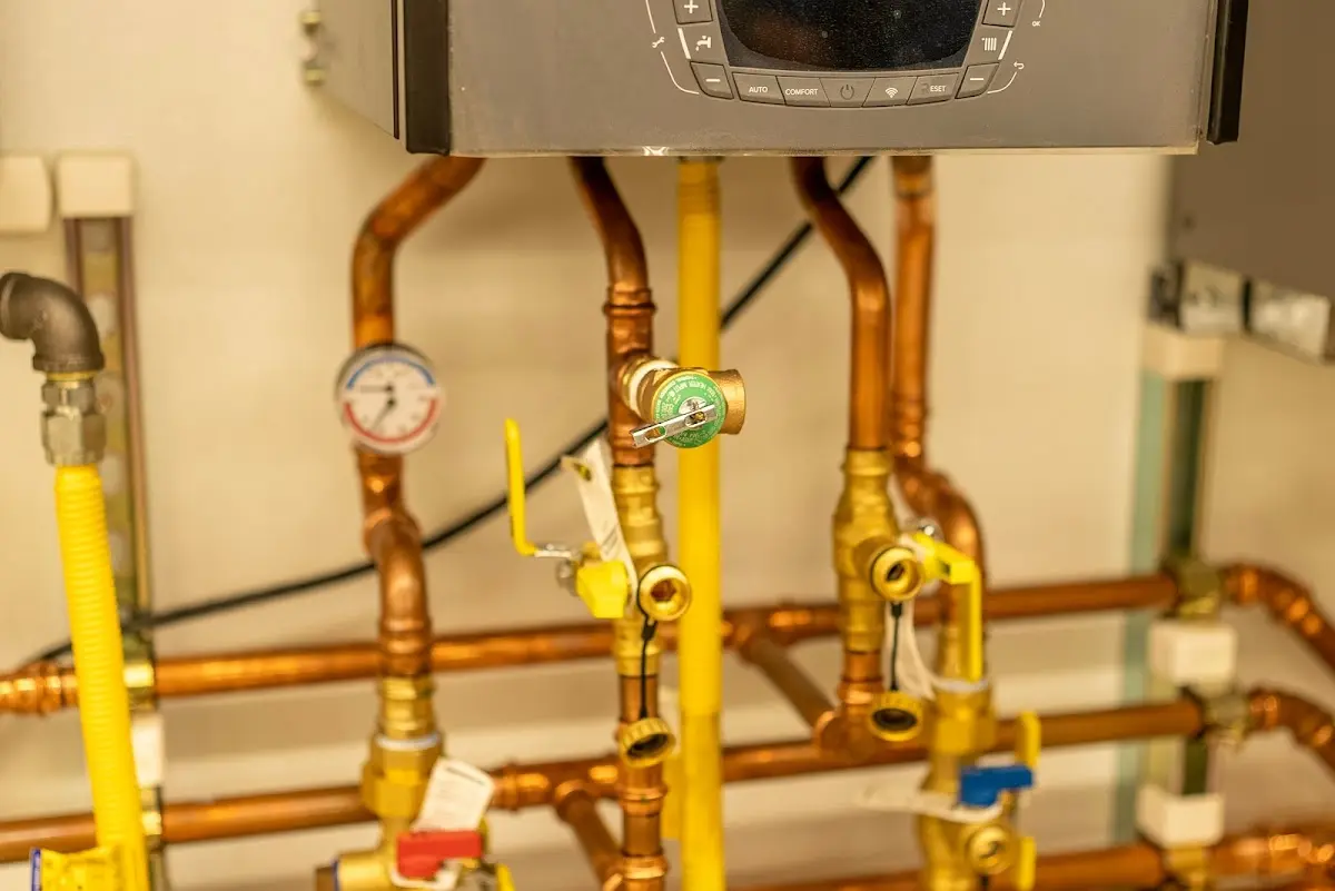 Licensed technician providing Slab Leak Repair for a homeowner in Derby